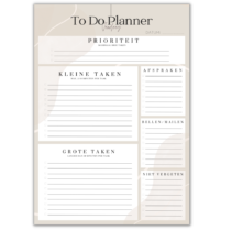 To Do planner