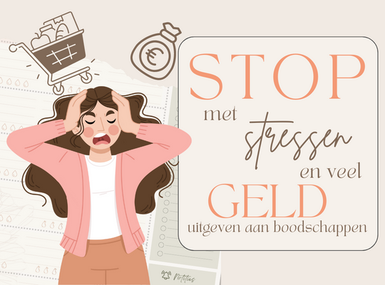 Stop met stressen, maaltijdplanner blog