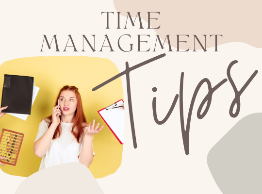 Time Management tips